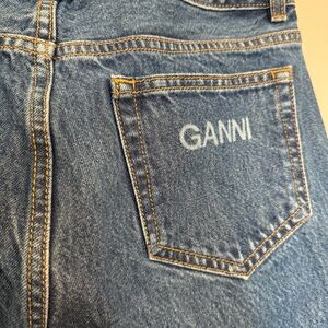 Ganni Straight Leg Jeans Sz 28
